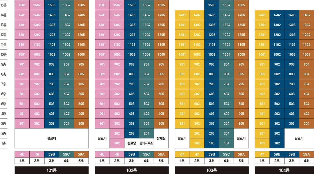 5동호배치도 6