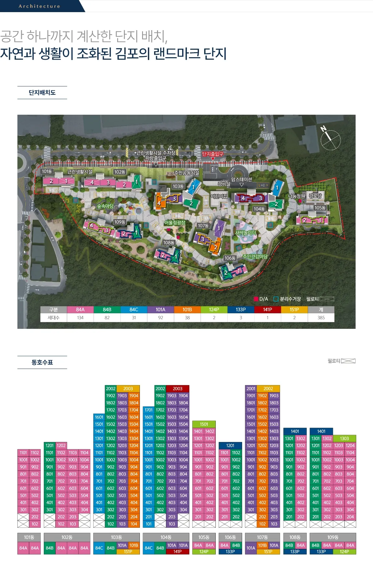 1동호수 배치도 10