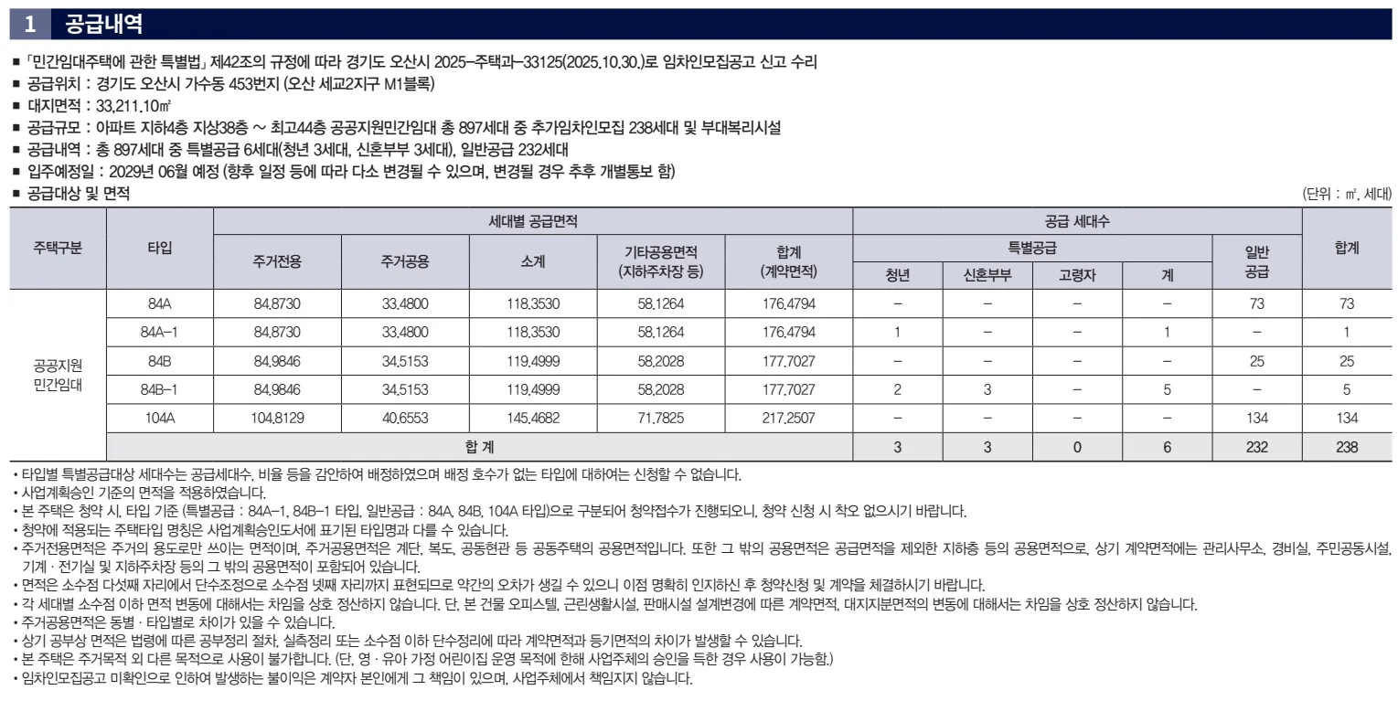 1공급내역